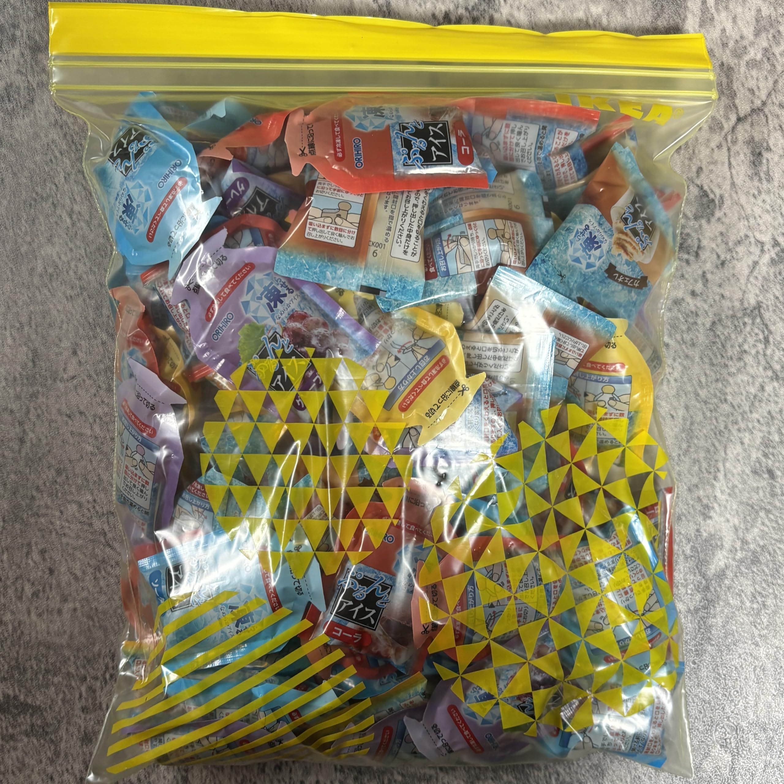 Amazon.co.jp: ぷるんとアイス 全種類5種類 100個以上 大容量 約2kg